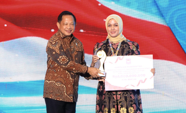 Ajang Pemerintah Daerah Berprestasi dari Kemendagri RI, Bintan Raih 2 Penghargaan Sekaligus IMG-20260813-WA0023