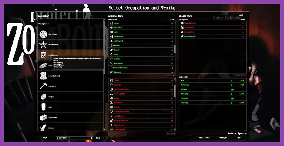 Project Zomboid: Best Class for Solo Players