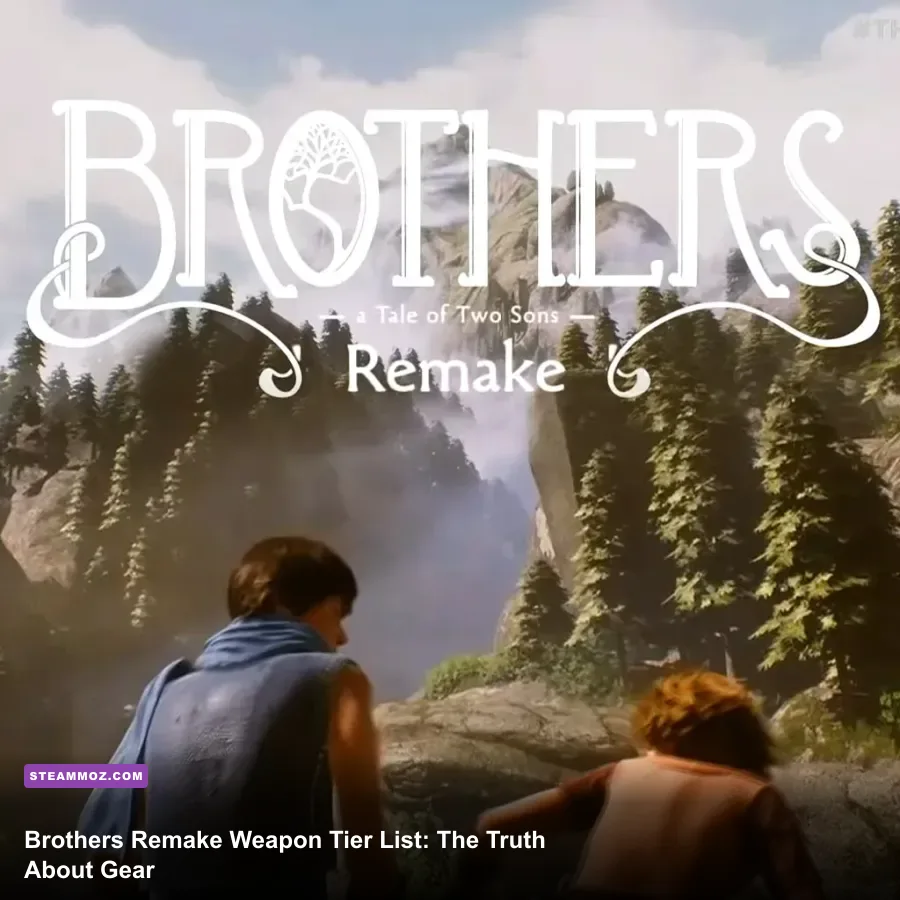 Naia and Naiee standing together in Brothers A Tale of Two Sons Remake