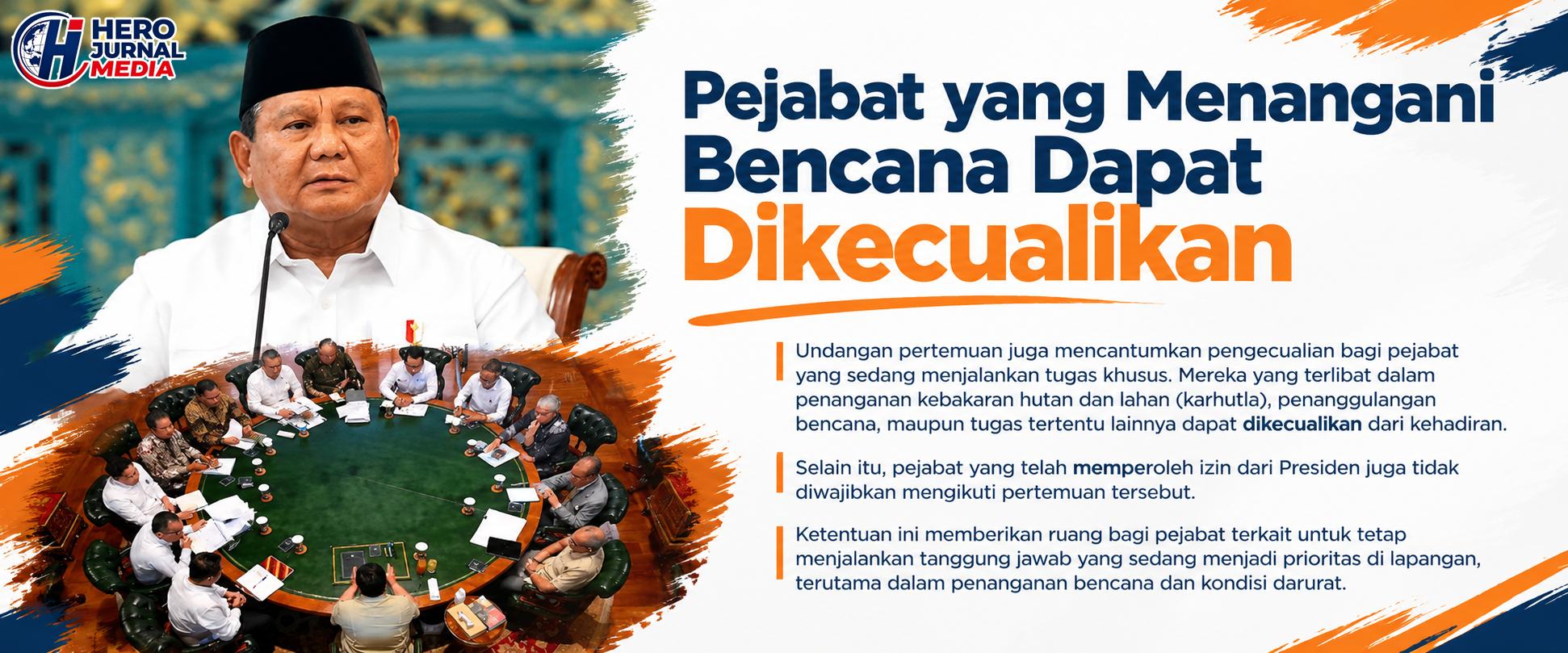 Indonesian Disaster Duty Exemption Announcement