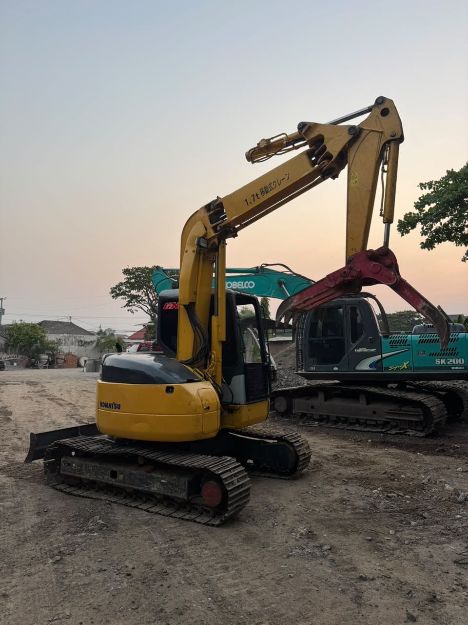 Attachment grapple excavator CV GN PUTRA