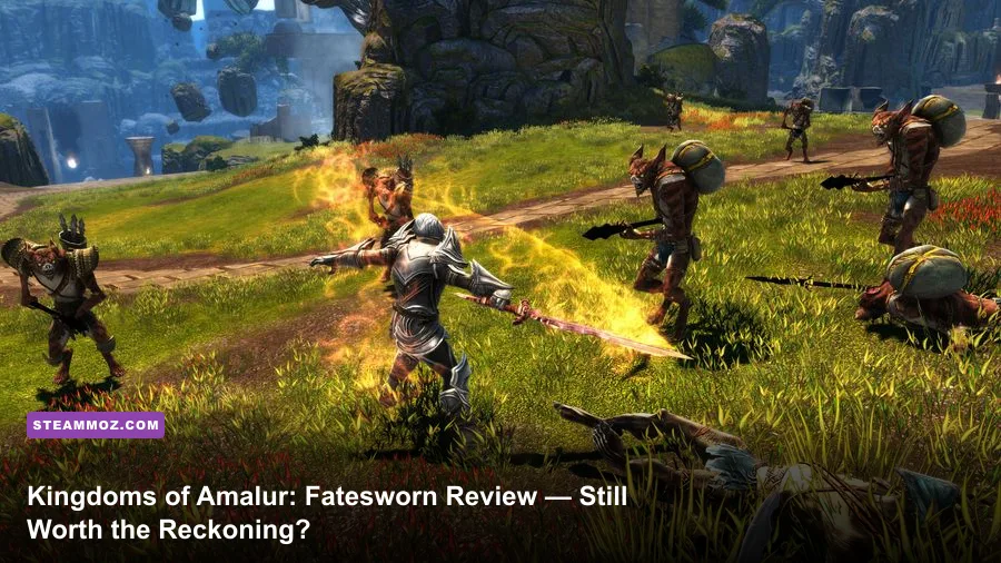 Kingdoms of Amalur Re-Reckoning Fatesworn landscape in the Mithros region