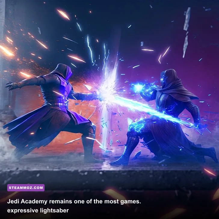 Jedi Academy lightsaber duel featuring Kyle Katarn