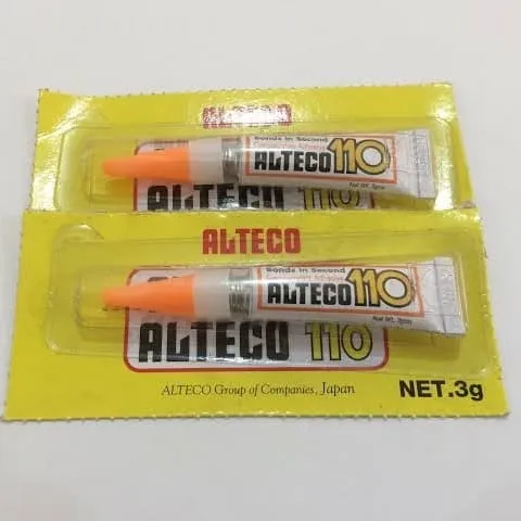 ASLI Lem Alteco / Lem Super Glue Alteco 110 3GR / Lem Super Kuat ALTECO
