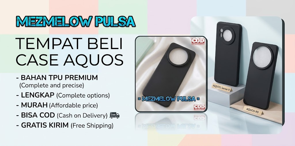 Cari Tempat Beli Case Sharp Aquos Sense 8 Bahan TPU Terbaik, Murah dan Lengkap di BATU , MALANG ? Hanya di MEZMELOW PULSA! Bisa COD & Gratis Kirim, Jangan Sampai Kehabisan!