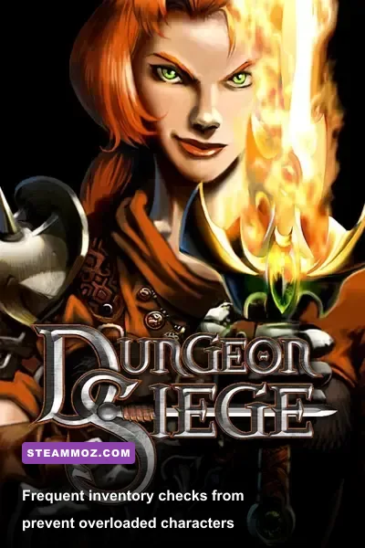 Dungeon Siege inventory and party management interface