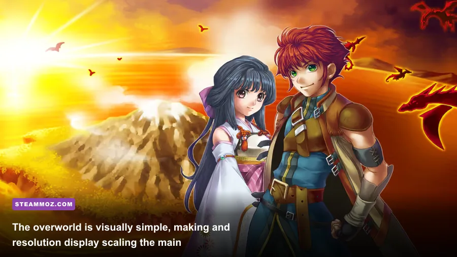 Alphadia Genesis 2 overworld exploration scene
