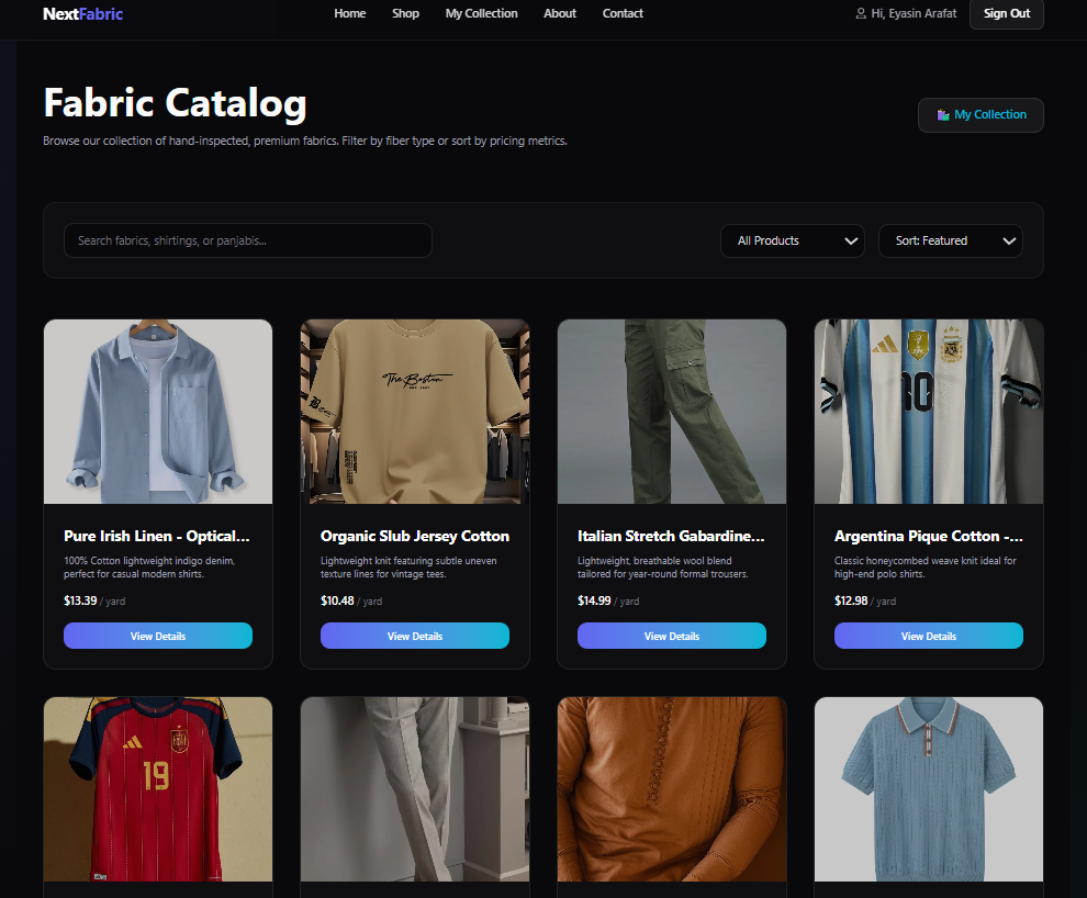NextFabric E-Commerce