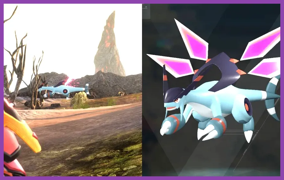 Player dodging attacks while fighting Alpha Jetragon solo in Palworld.
