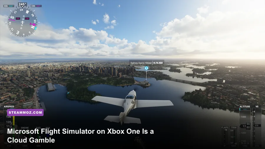 Microsoft Flight Simulator on Xbox One Is a Cloud Gamble