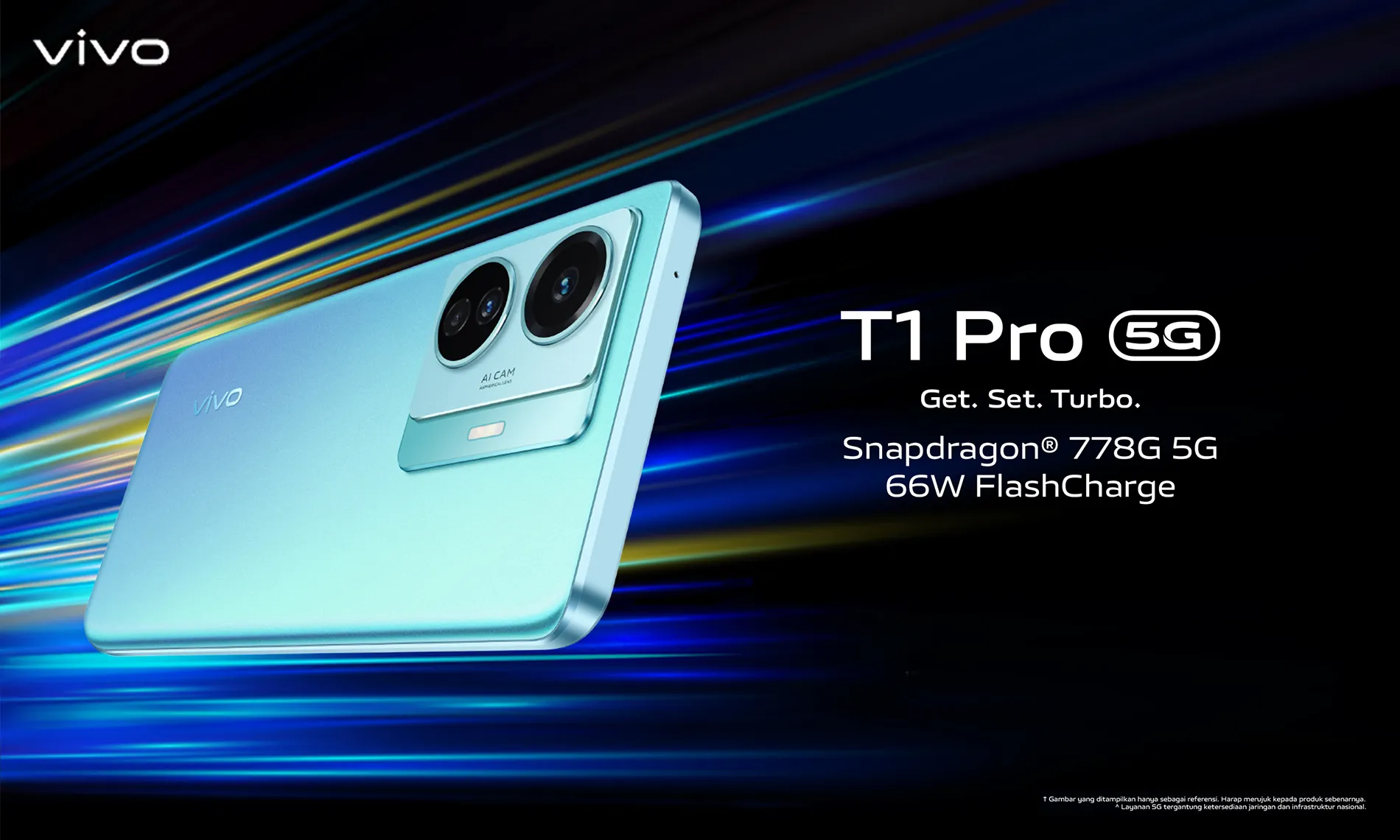 Spesifikasi Vivo T1 Pro 5G: Layar AMOLED 90Hz & Snapdragon 778G 5G