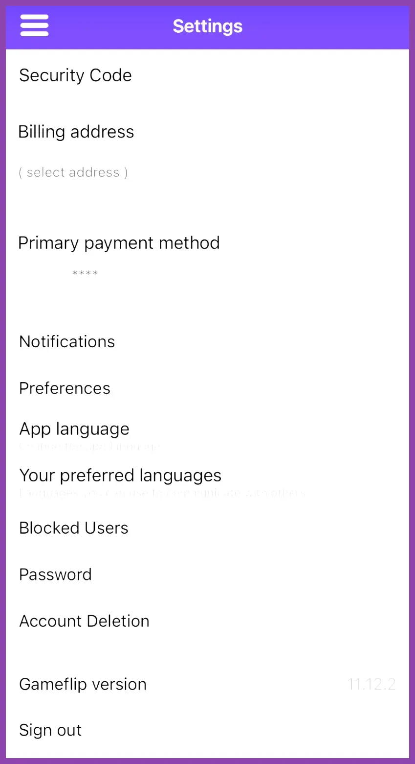 Android gacha game account security and linked login settings