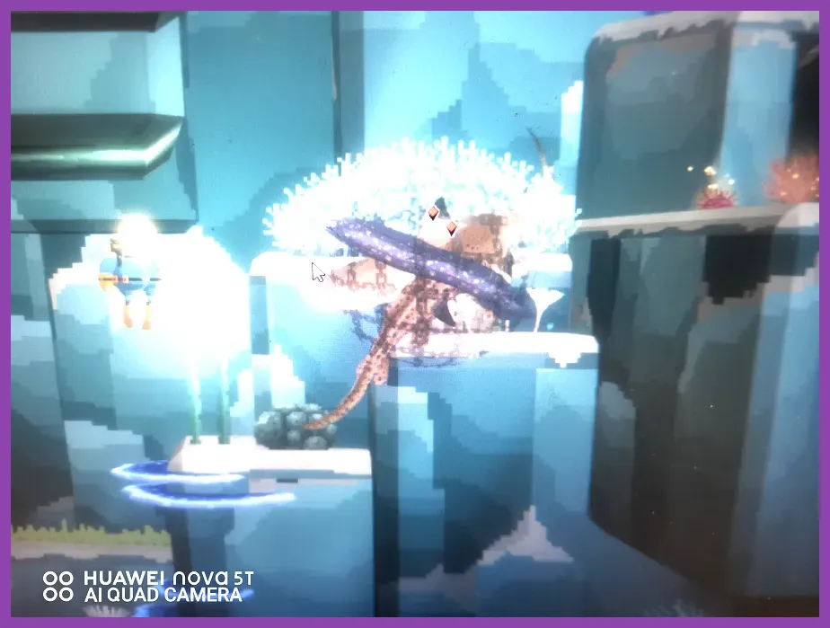 Steel Net Gun trapping a large shark underwater in 3-star quality