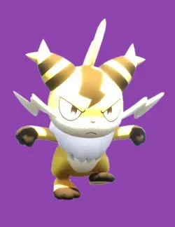 Sparkit, a D-tier Pal with low stats