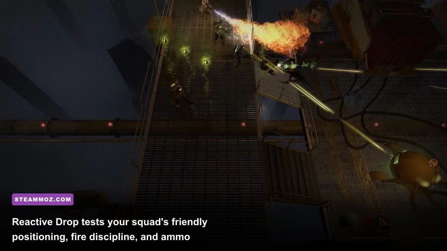 Alien Swarm Reactive Drop tactical top down co-op combat