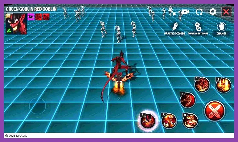 Marvel Future Fight Tier-3 character skill activation
