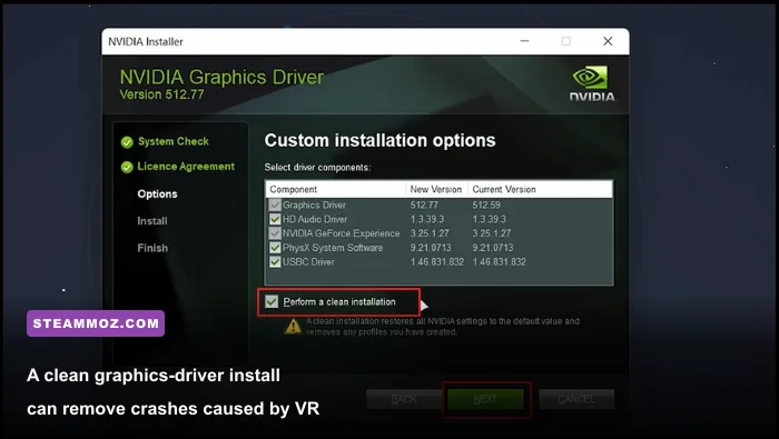 Windows graphics driver update and hardware accelerated GPU scheduling for PC VR