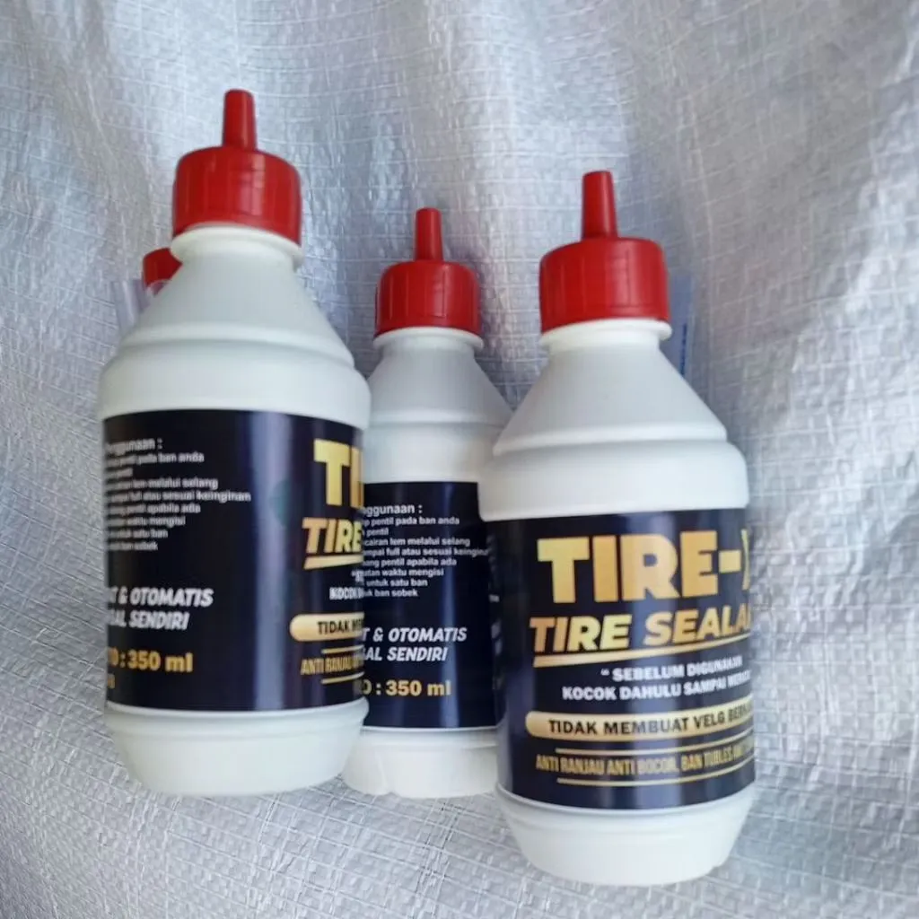 cairan tubeles / cairan anti bocor / cairan penambal ban / tire x / bukan M ONE - Gambar 3