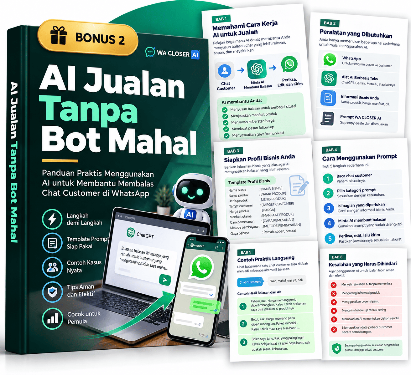Preview AI Jualan Tanpa Bot Mahal