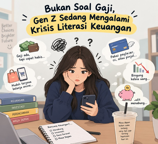 Bukan Soal Gaji, Gen Z Sedang Mengalami Krisis Literasi Keuangan