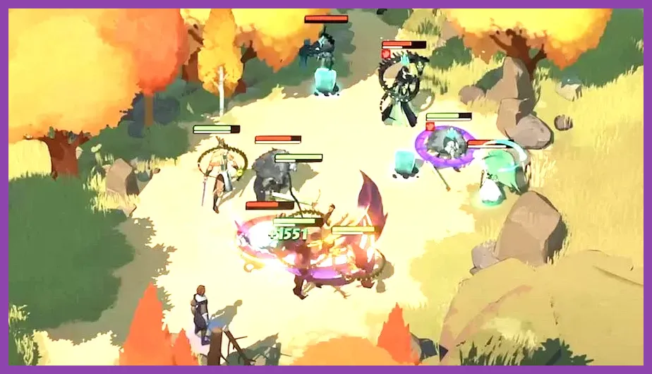 AFK Journey Reinier and Phraesto supporting an endgame boss team