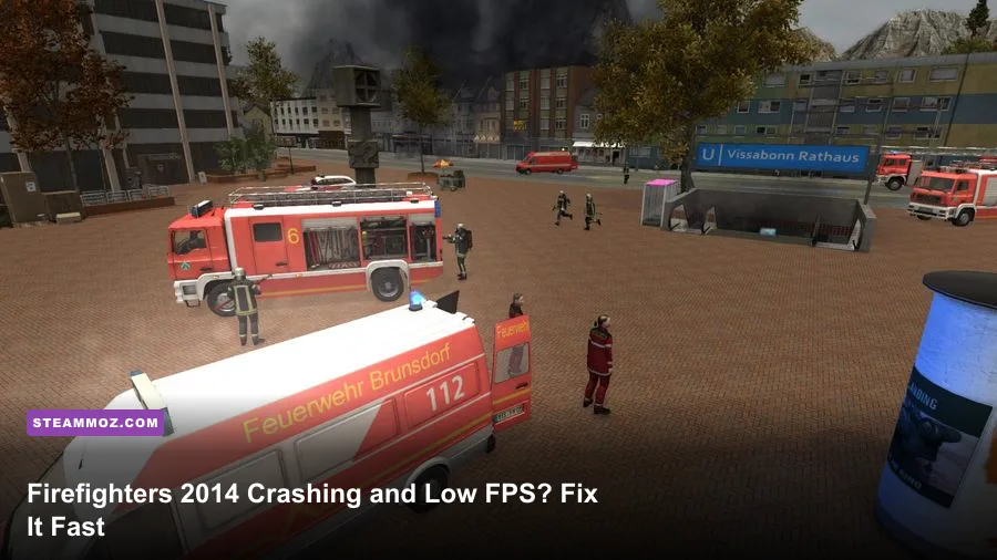 Firefighters 2014 The Simulation Game emergency response gameplay on PC