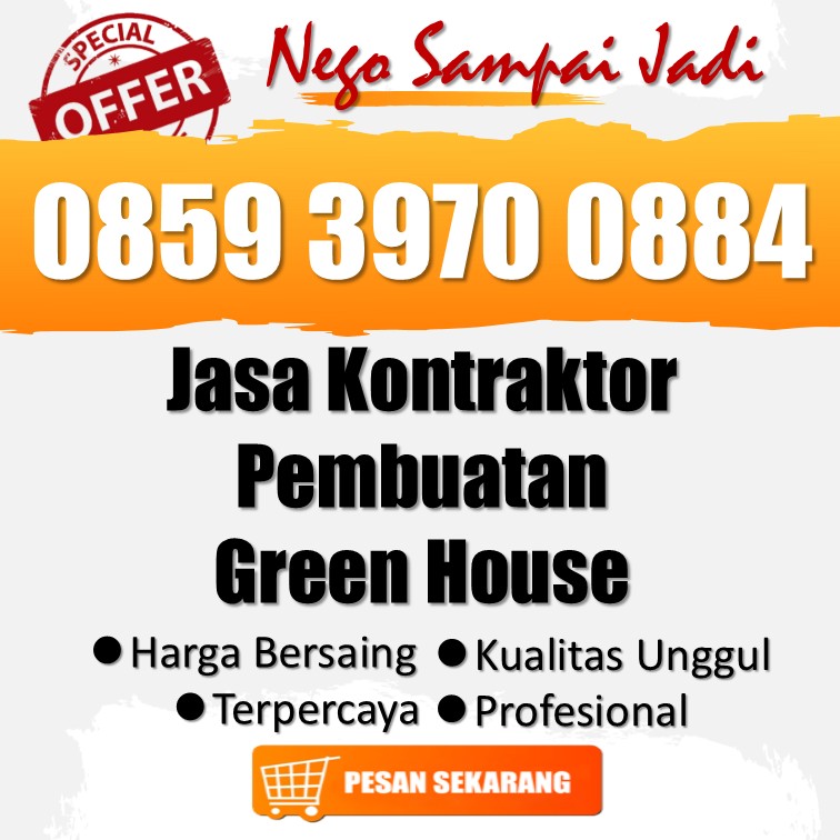 ☎️ WA 0859 3970 0884 - Jasa Pasang GreenHouse Per M2 Di Jatipuro Karanganyar