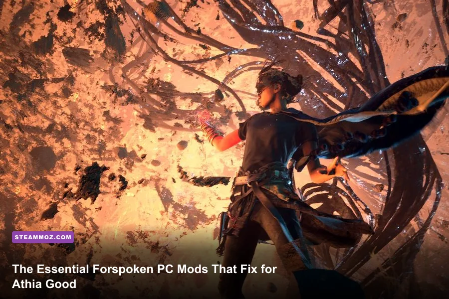 Frey Holland unleashing high-tier Earth magic in Forspoken PC