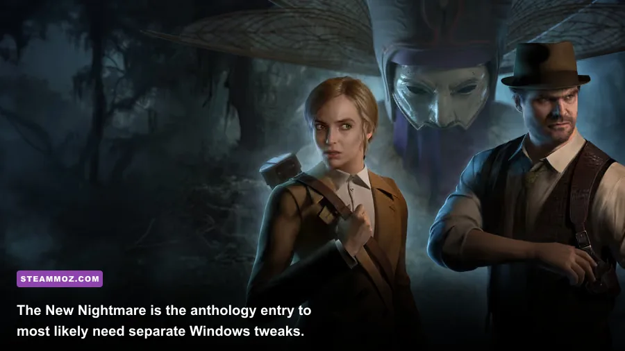 Emily Hartwood and Edward Carnby in Alone in the Dark The New Nightmare