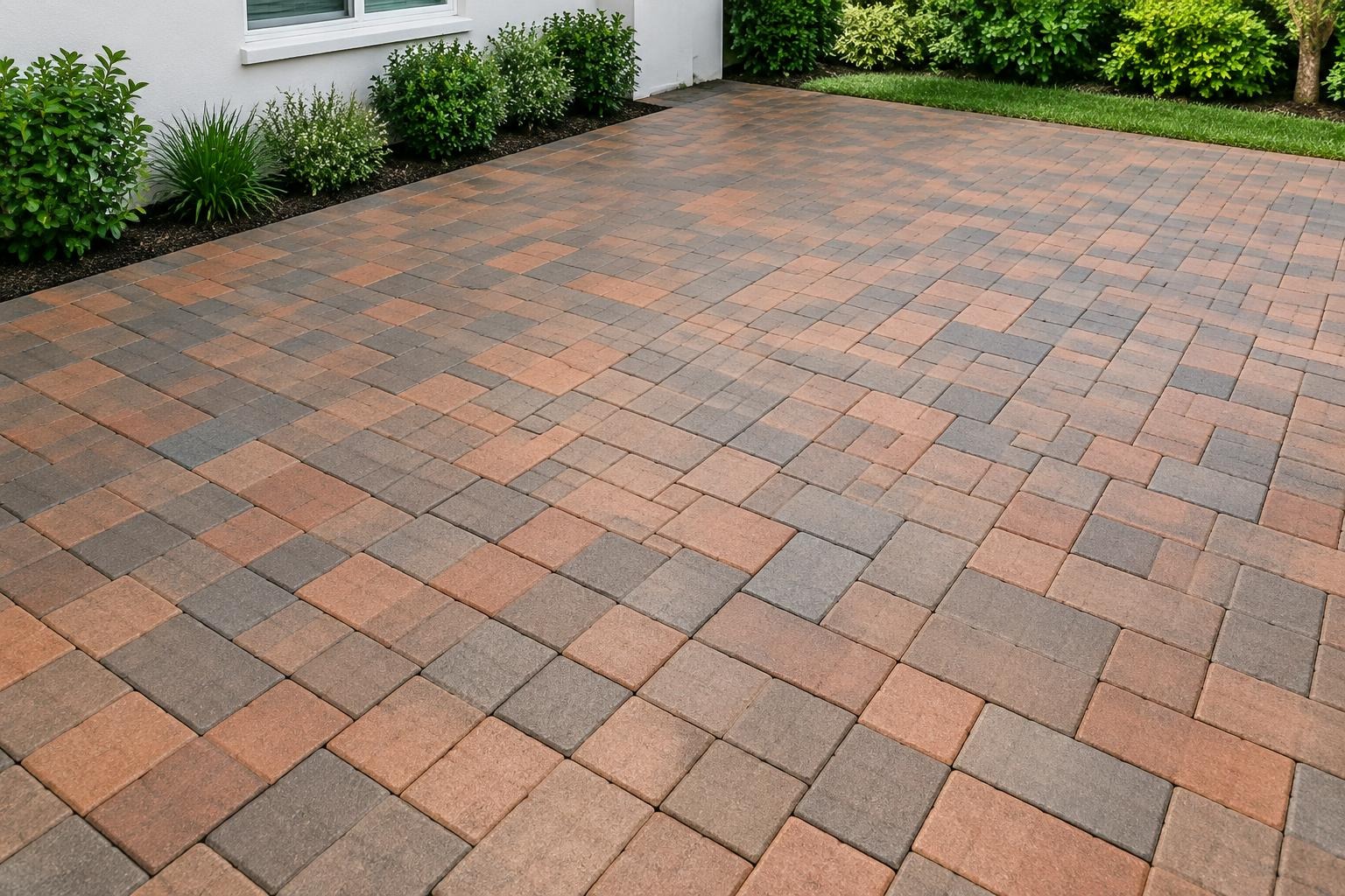 Paver Sealing Outdoor Patio After