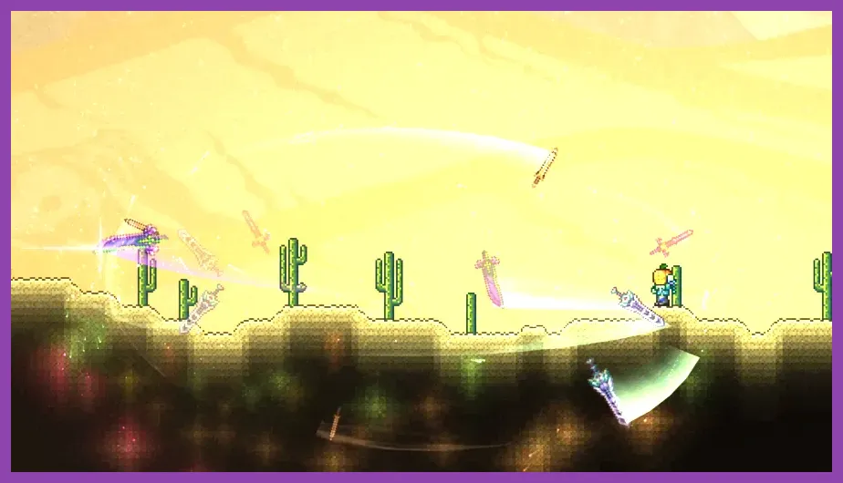 Terraria melee class endgame zenith sword