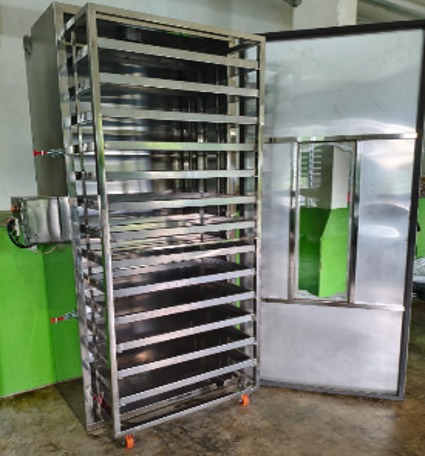 Oven pengering stainless steel multi-rak pabrik Ukaisya