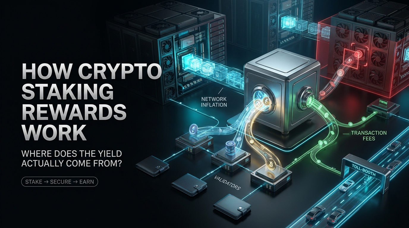 Crypto staking rewards editorial 202608201333