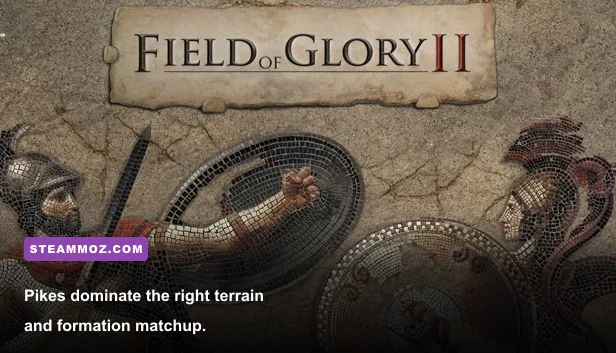 Field of Glory II pike phalanx holding a defensive line