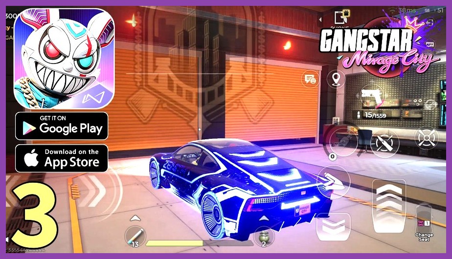 Customizing hypercars and street racing in Gangstar Mirage City