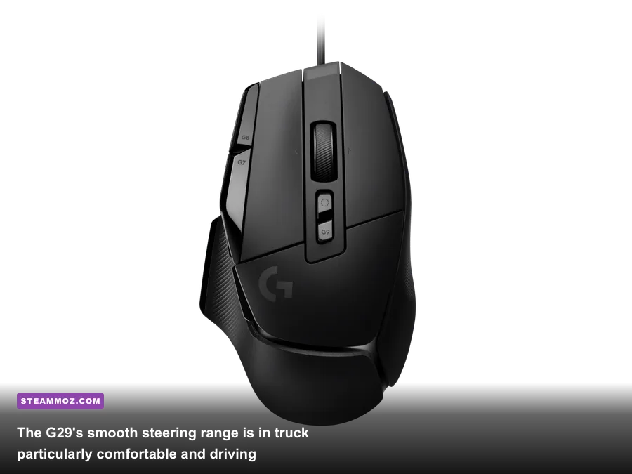 Logitech G29 used with Euro Truck Simulator 2 on a PC racing setup