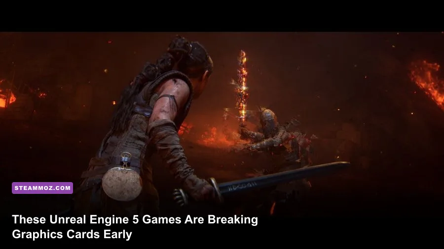 Senua's Saga Hellblade 2 showing Unreal Engine 5 photorealistic character detail