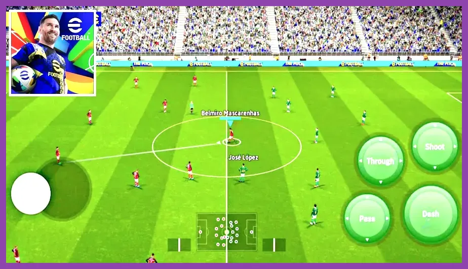 eFootball 2026 tour event and challenge mode interface