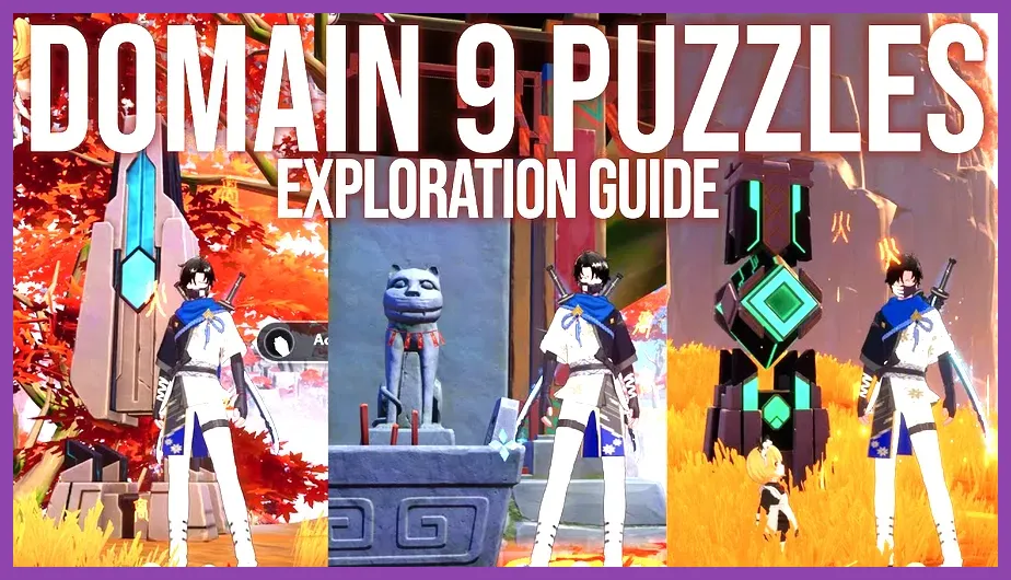 Domain 9 secret teleport puzzle Tower of Fantasy