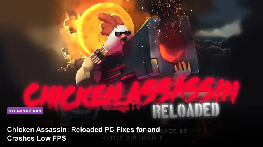 Chicken Assassin Reloaded PC gameplay during a fast action sequence