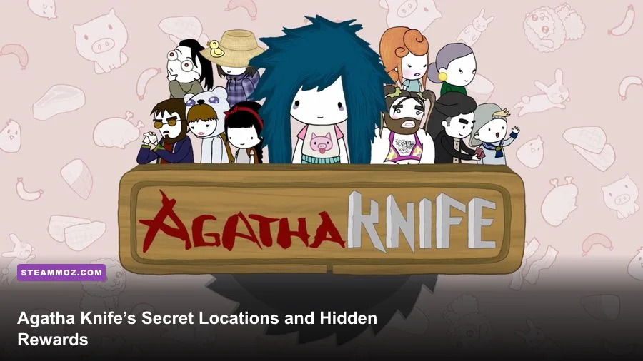 Agatha Knife standing in the Carnivorous Carnival area