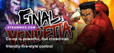 Two players fighting together in Final Vendetta co-op mode