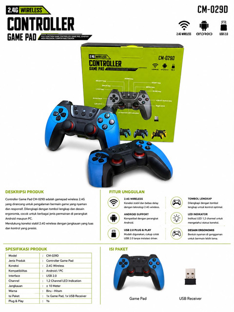 Game Pad CM-029D