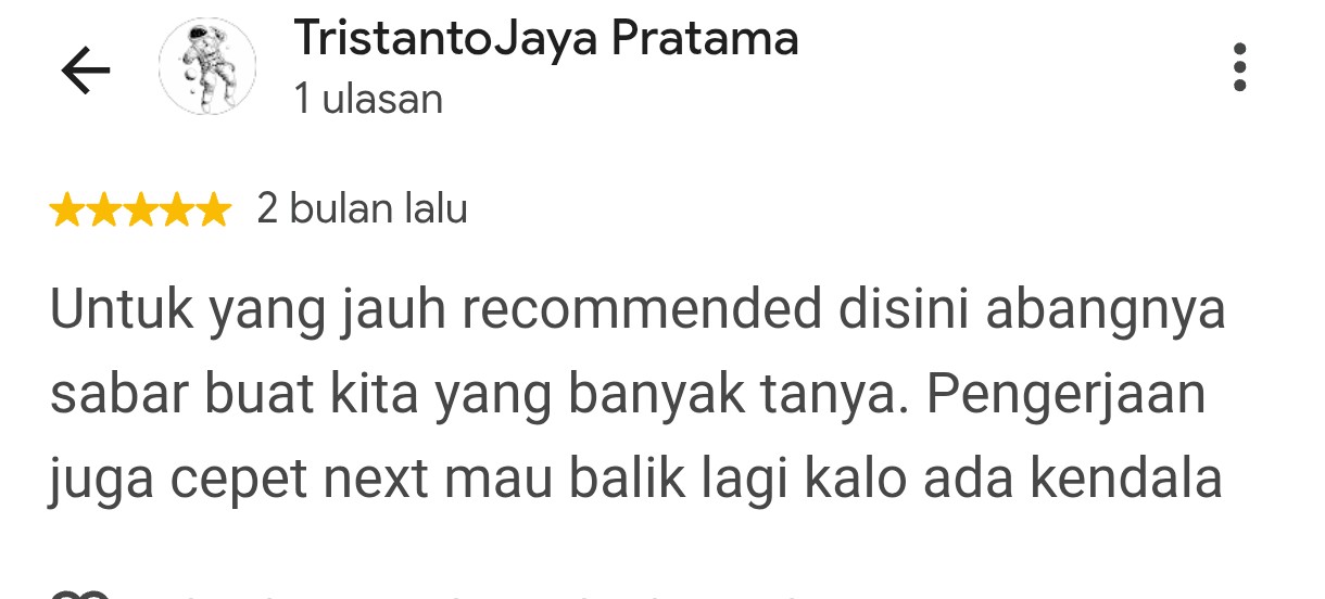 Testimoni 1