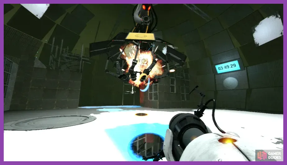 Portal 2 Wheatley encounter