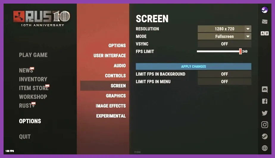 How to Fix Lag and Low FPS in Rust