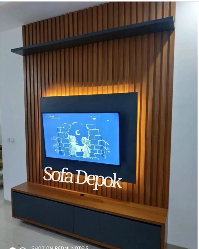 Lemari custom hasil pengerjaan Sofa Depok by Yenia