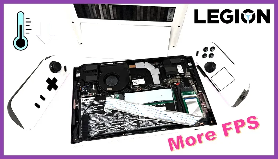 Lenovo Legion Go thermal and hardware modifications