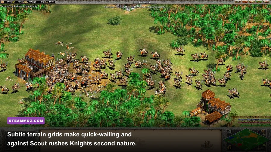 Zetnus Improved Grid and building placement overlay in Age of Empires 2