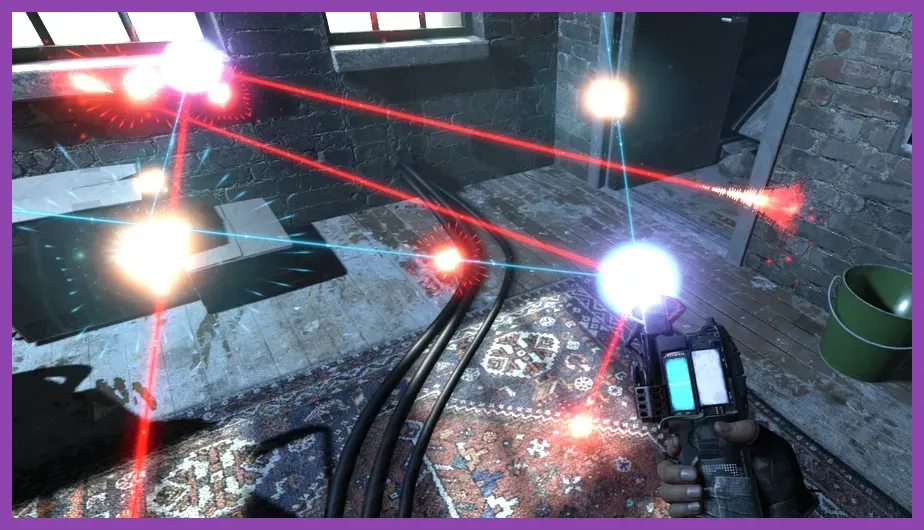 Hacking a Combine panel with the multitool in Half-Life Alyx